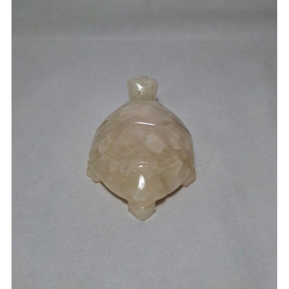 Vintage Carved Onyx Turtle Figure Paperweight - Picture 3 of 10